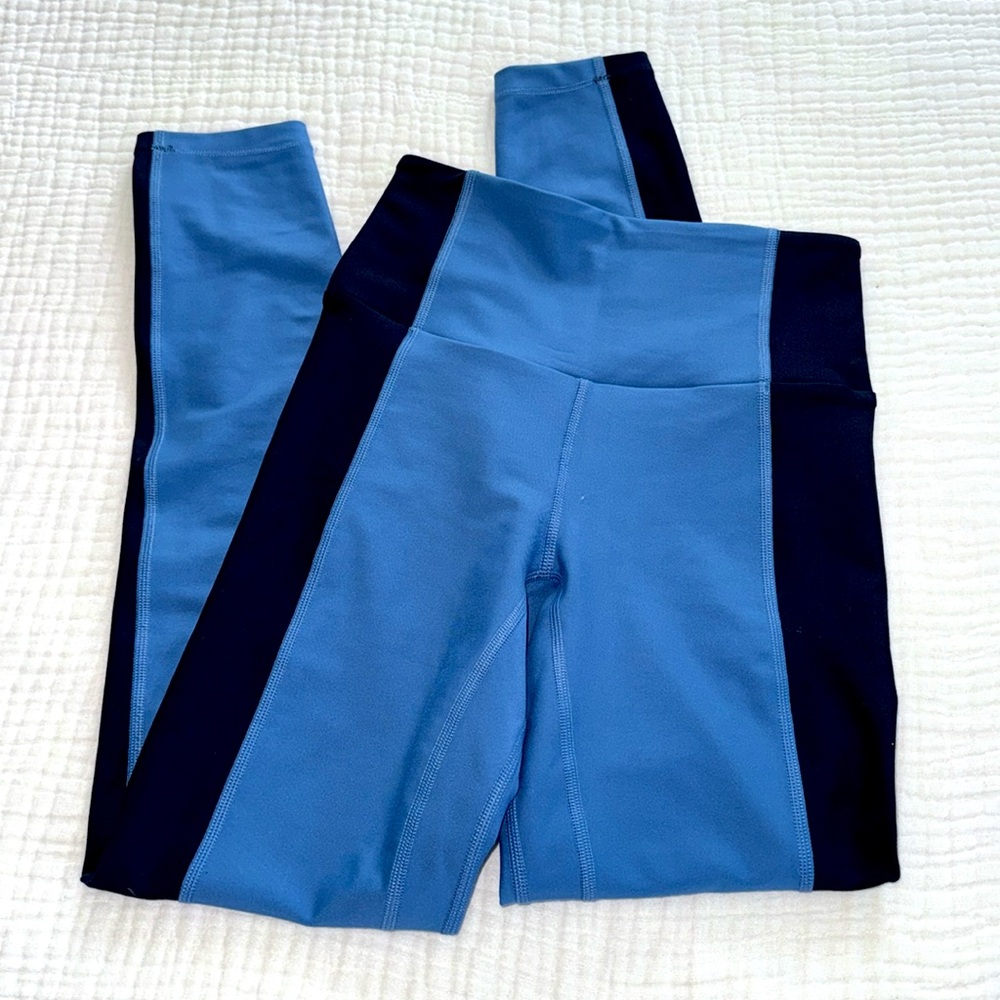 YPB SculptLUX ultra High Rise Blue Leggings